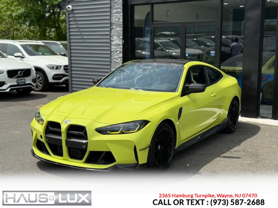 2023 BMW M4 Competition xDrive Coupe, available for sale in Wayne, New Jersey | Haus of Lux. Wayne, New Jersey 2023 BMW M4 Competition xDrive Coupe, available for sale in Wayne, New Jersey | Haus of Lux. Wayne, New Jersey