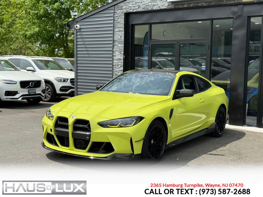 2023 BMW M4 Competition xDrive Coupe, available for sale in Wayne, New Jersey | Haus of Lux. Wayne, New Jersey 2023 BMW M4 Competition xDrive Coupe, available for sale in Wayne, New Jersey | Haus of Lux. Wayne, New Jersey