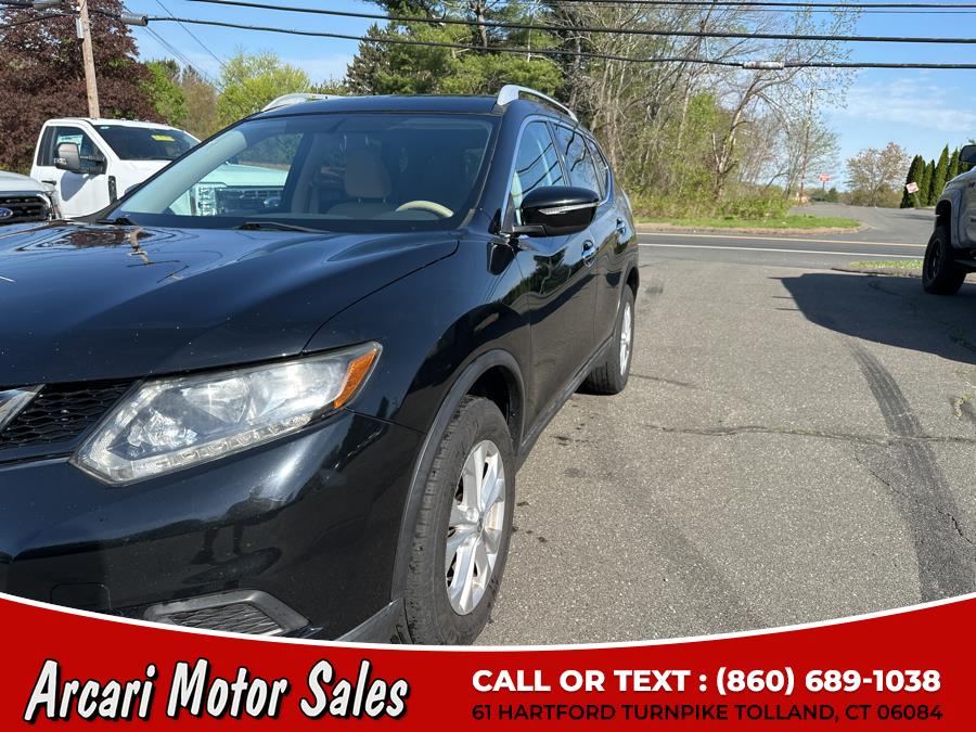 2015 Nissan Rogue AWD 4dr SV, available for sale in Tolland, Connecticut | Arcari Motor Sales. Tolland, Connecticut 2015 Nissan Rogue AWD 4dr SV, available for sale in Tolland, Connecticut | Arcari Motor Sales. Tolland, Connecticut