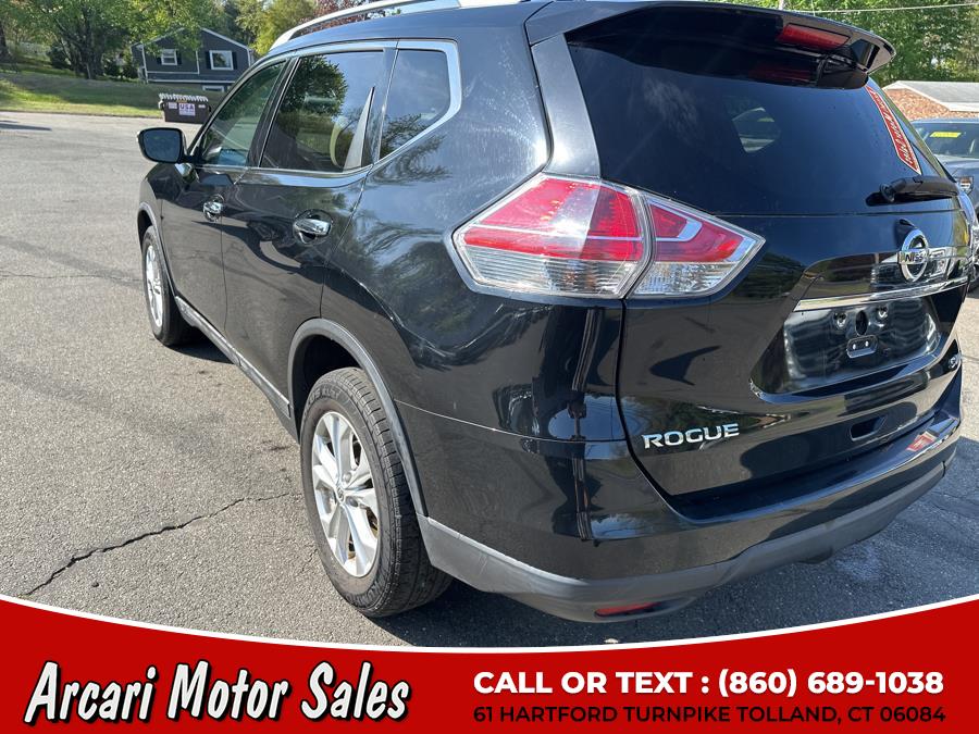 2015 Nissan Rogue AWD 4dr SV, available for sale in Tolland, Connecticut | Arcari Motor Sales. Tolland, Connecticut 2015 Nissan Rogue AWD 4dr SV, available for sale in Tolland, Connecticut | Arcari Motor Sales. Tolland, Connecticut
