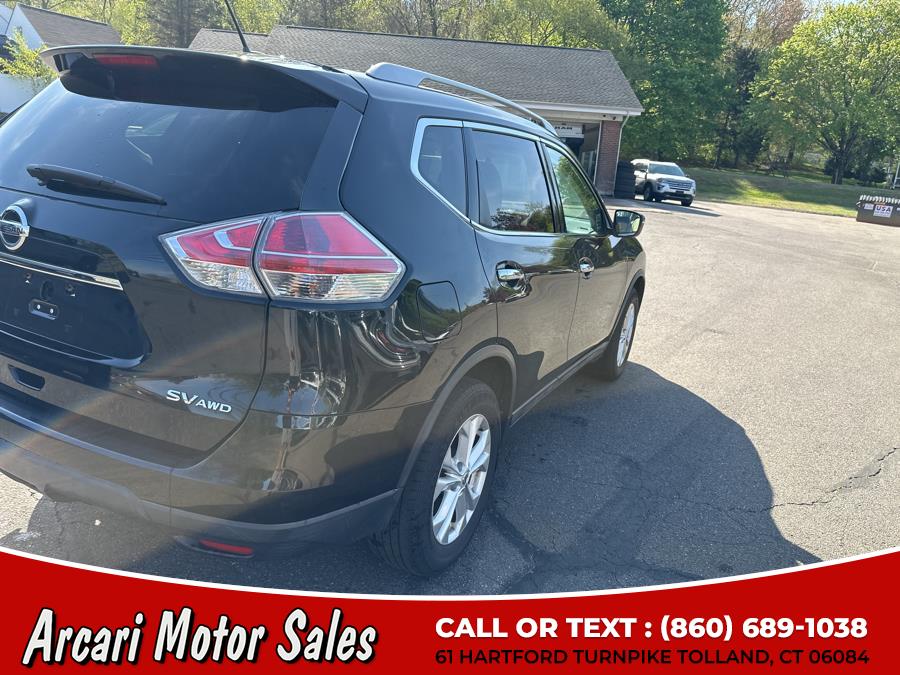 2015 Nissan Rogue AWD 4dr SV, available for sale in Tolland, Connecticut | Arcari Motor Sales. Tolland, Connecticut 2015 Nissan Rogue AWD 4dr SV, available for sale in Tolland, Connecticut | Arcari Motor Sales. Tolland, Connecticut