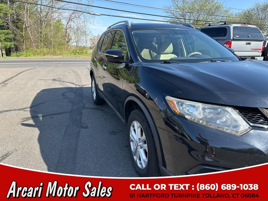 2015 Nissan Rogue AWD 4dr SV, available for sale in Tolland, Connecticut | Arcari Motor Sales. Tolland, Connecticut 2015 Nissan Rogue AWD 4dr SV, available for sale in Tolland, Connecticut | Arcari Motor Sales. Tolland, Connecticut