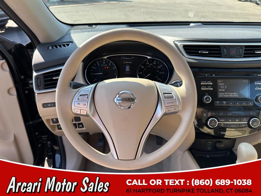2015 Nissan Rogue AWD 4dr SV, available for sale in Tolland, Connecticut | Arcari Motor Sales. Tolland, Connecticut 2015 Nissan Rogue AWD 4dr SV, available for sale in Tolland, Connecticut | Arcari Motor Sales. Tolland, Connecticut