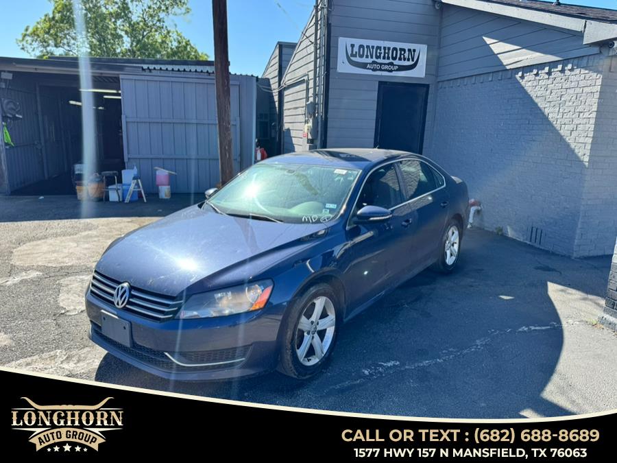 2012 Volkswagen Passat 4dr Sdn 2.5L Auto SE PZEV, available for sale in Mansfield, Texas | Longhorn Auto Group. Mansfield, Texas 2012 Volkswagen Passat 4dr Sdn 2.5L Auto SE PZEV, available for sale in Mansfield, Texas | Longhorn Auto Group. Mansfield, Texas