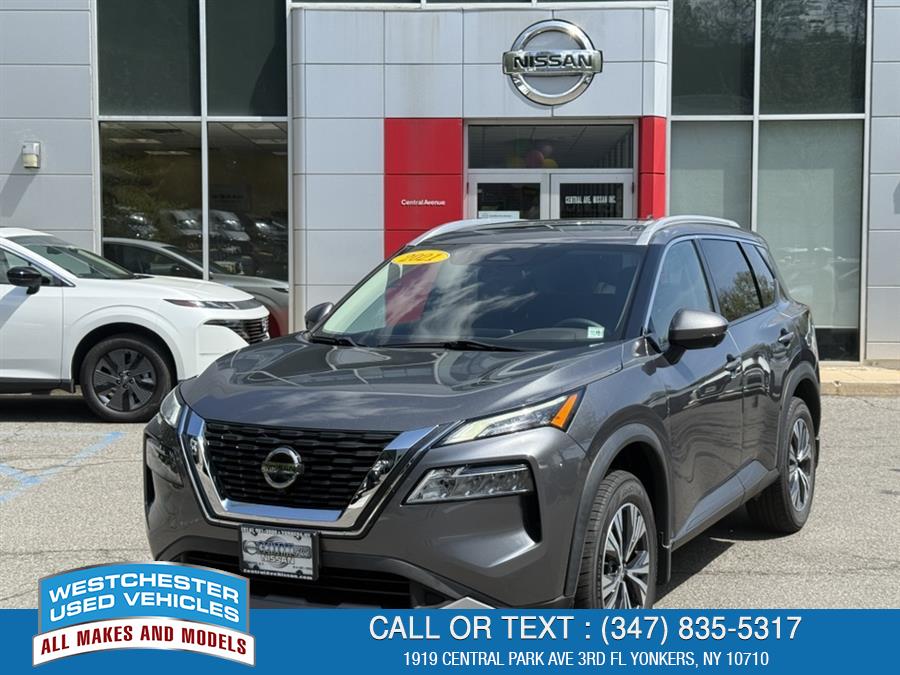 2021 Nissan Rogue SV, available for sale in Yonkers, New York | Apex Westchester Used Vehicles. Yonkers, New York
