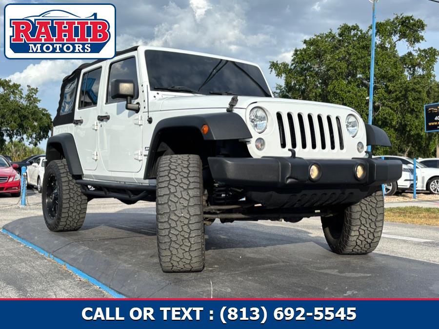 2015 Jeep Wrangler Unlimited 4WD 4dr Sport, available for sale in Winter Park, Florida | Rahib Motors. Winter Park, Florida 2015 Jeep Wrangler Unlimited 4WD 4dr Sport, available for sale in Winter Park, Florida | Rahib Motors. Winter Park, Florida