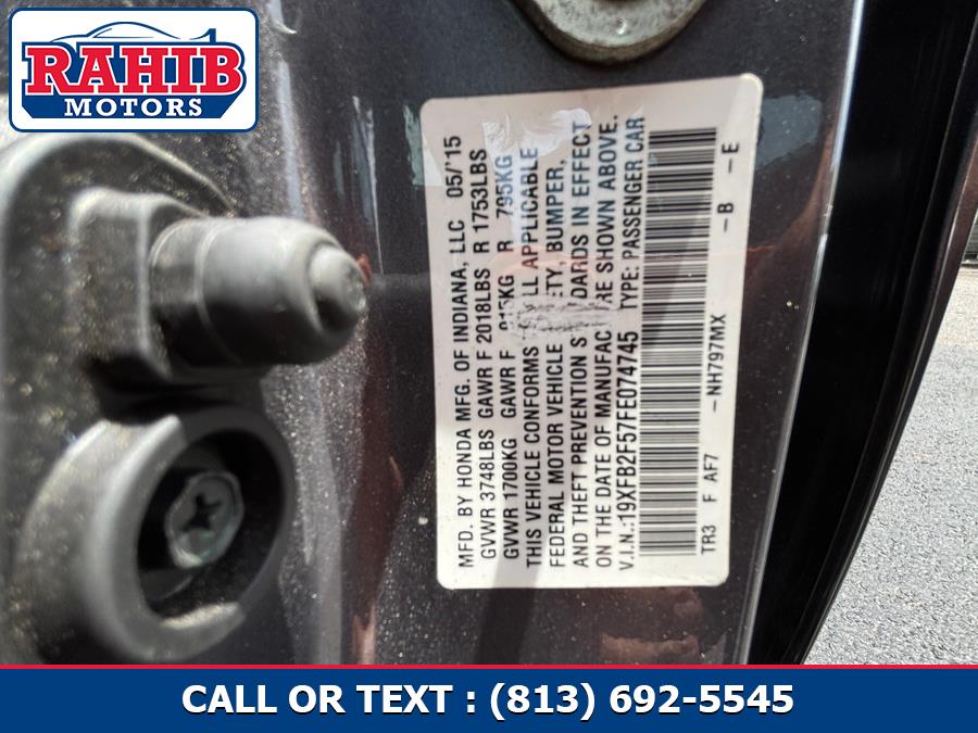 2015 Honda Civic Sedan 4dr CVT LX, available for sale in Orlando, Florida | RAHIB INC. Orlando, Florida 2015 Honda Civic Sedan 4dr CVT LX, available for sale in Orlando, Florida | RAHIB INC. Orlando, Florida