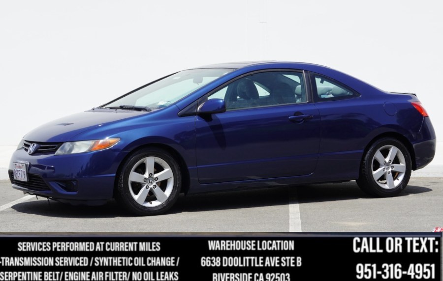2008 Honda Civic Cpe EX 2dr Auto (SUNROOF), available for sale in Riverside, California | Big Timin Motors LLC. Riverside, California 2008 Honda Civic Cpe EX 2dr Auto (SUNROOF), available for sale in Riverside, California | Big Timin Motors LLC. Riverside, California