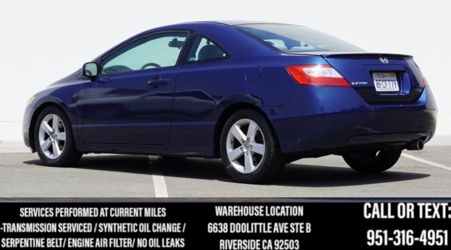 2008 Honda Civic Cpe EX 2dr Auto (SUNROOF), available for sale in Riverside, California | Big Timin Motors LLC. Riverside, California 2008 Honda Civic Cpe EX 2dr Auto (SUNROOF), available for sale in Riverside, California | Big Timin Motors LLC. Riverside, California