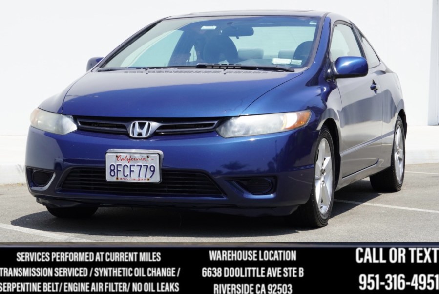 2008 Honda Civic Cpe EX 2dr Auto (SUNROOF), available for sale in Riverside, California | Big Timin Motors LLC. Riverside, California 2008 Honda Civic Cpe EX 2dr Auto (SUNROOF), available for sale in Riverside, California | Big Timin Motors LLC. Riverside, California
