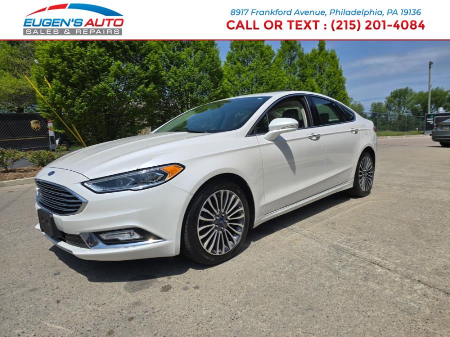 Used 2017 Ford Fusion in Philadelphia, Pennsylvania | Eugen's Auto Sales & Repairs. Philadelphia, Pennsylvania