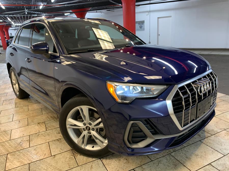 2022 Audi Q3 S line Premium 45 TFSI quattro, available for sale in Lodi, New Jersey | European Auto Expo. Lodi, New Jersey 2022 Audi Q3 S line Premium 45 TFSI quattro, available for sale in Lodi, New Jersey | European Auto Expo. Lodi, New Jersey