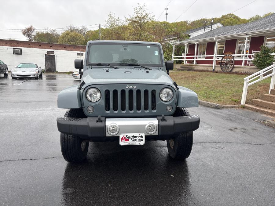 2015 Jeep Wrangler Unlimited 4WD 4dr Sahara, available for sale in Old Saybrook, Connecticut | Saybrook Auto Barn. Old Saybrook, Connecticut 2015 Jeep Wrangler Unlimited 4WD 4dr Sahara, available for sale in Old Saybrook, Connecticut | Saybrook Auto Barn. Old Saybrook, Connecticut