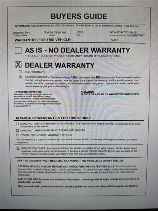 2023 Mercedes-benz Sprinter Cargo Van 2500 HR RWD, available for sale in Maple Shade, New Jersey | Car Revolution. Maple Shade, New Jersey 2023 Mercedes-benz Sprinter Cargo Van 2500 HR RWD, available for sale in Maple Shade, New Jersey | Car Revolution. Maple Shade, New Jersey