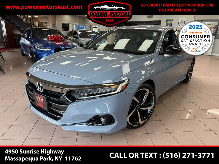 Used 2022 Honda Accord Sedan in Massapequa Park, New York | Power Motors East. Massapequa Park, New York