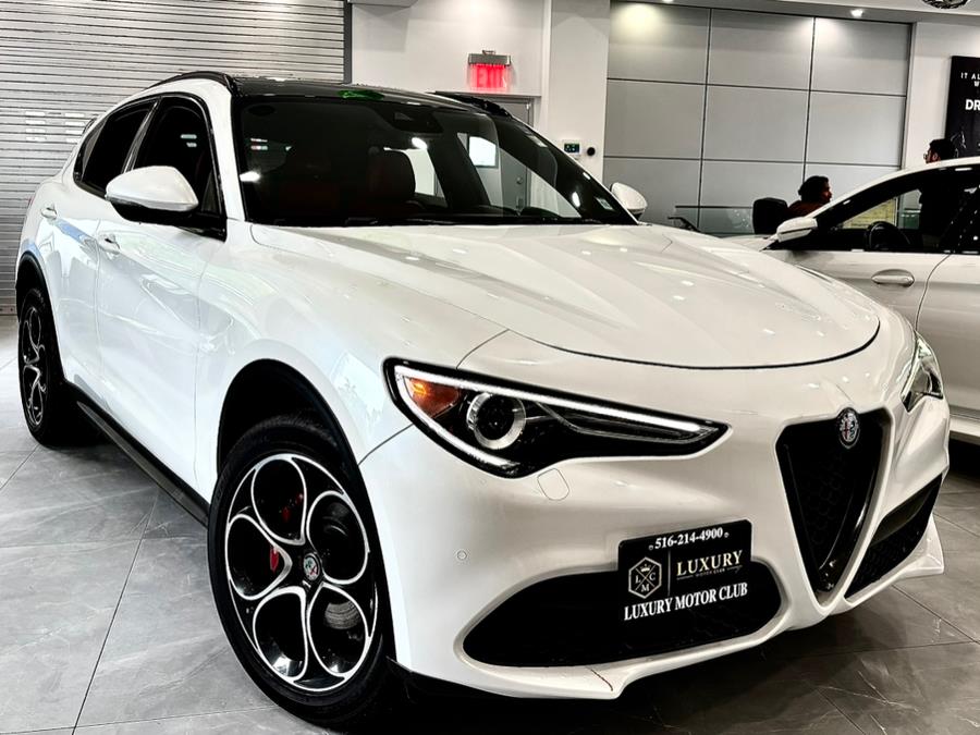 2019 Alfa Romeo Stelvio Ti Sport AWD, available for sale in Franklin Square, New York | Luxury Motor Club. Franklin Square, New York 2019 Alfa Romeo Stelvio Ti Sport AWD, available for sale in Franklin Square, New York | Luxury Motor Club. Franklin Square, New York
