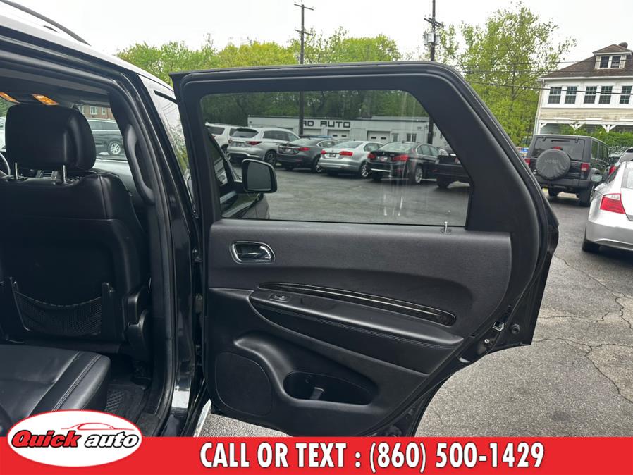 2014 Dodge Durango AWD 4dr Limited, available for sale in Bristol, Connecticut | Quick Auto LLC. Bristol, Connecticut 2014 Dodge Durango AWD 4dr Limited, available for sale in Bristol, Connecticut | Quick Auto LLC. Bristol, Connecticut
