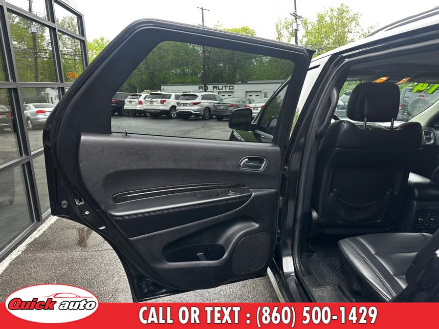 2014 Dodge Durango AWD 4dr Limited, available for sale in Bristol, Connecticut | Quick Auto LLC. Bristol, Connecticut 2014 Dodge Durango AWD 4dr Limited, available for sale in Bristol, Connecticut | Quick Auto LLC. Bristol, Connecticut
