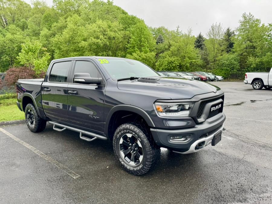2020 Ram 1500 Rebel 4x4 Crew Cab 5''7" Box, available for sale in Berlin, Connecticut | Tru Auto Mall. Berlin, Connecticut 2020 Ram 1500 Rebel 4x4 Crew Cab 5''7" Box, available for sale in Berlin, Connecticut | Tru Auto Mall. Berlin, Connecticut