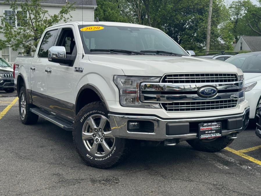 2020 Ford F-150 LARIAT 4WD SuperCrew 5.5'' Box, available for sale in Linden, New Jersey | Champion Used Auto Sales. Linden, New Jersey 2020 Ford F-150 LARIAT 4WD SuperCrew 5.5'' Box, available for sale in Linden, New Jersey | Champion Used Auto Sales. Linden, New Jersey