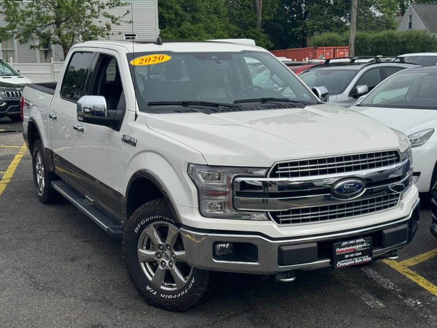 2020 Ford F-150 LARIAT 4WD SuperCrew 5.5'' Box, available for sale in Linden, New Jersey | Champion Used Auto Sales. Linden, New Jersey 2020 Ford F-150 LARIAT 4WD SuperCrew 5.5'' Box, available for sale in Linden, New Jersey | Champion Used Auto Sales. Linden, New Jersey