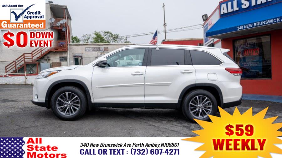 2019 Toyota Highlander XLE V6 AWD (Natl), available for sale in Perth Amboy, New Jersey | All State Motor Inc. Perth Amboy, New Jersey 2019 Toyota Highlander XLE V6 AWD (Natl), available for sale in Perth Amboy, New Jersey | All State Motor Inc. Perth Amboy, New Jersey