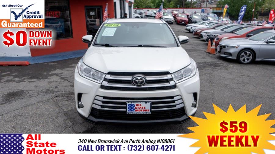 2019 Toyota Highlander XLE V6 AWD (Natl), available for sale in Perth Amboy, New Jersey | All State Motor Inc. Perth Amboy, New Jersey 2019 Toyota Highlander XLE V6 AWD (Natl), available for sale in Perth Amboy, New Jersey | All State Motor Inc. Perth Amboy, New Jersey
