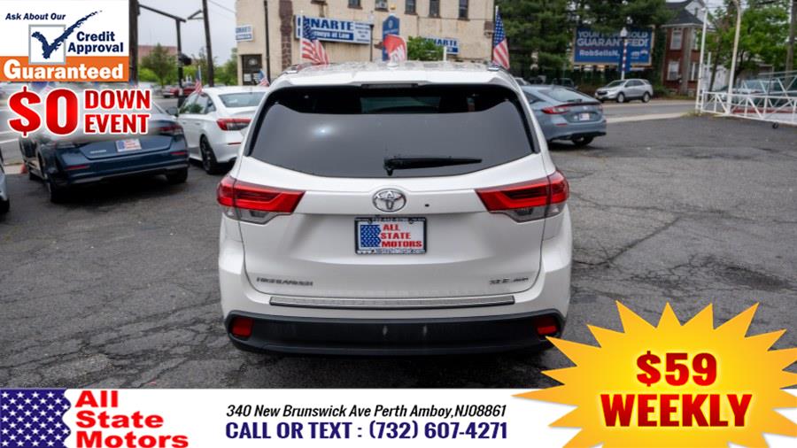 2019 Toyota Highlander XLE V6 AWD (Natl), available for sale in Perth Amboy, New Jersey | All State Motor Inc. Perth Amboy, New Jersey 2019 Toyota Highlander XLE V6 AWD (Natl), available for sale in Perth Amboy, New Jersey | All State Motor Inc. Perth Amboy, New Jersey