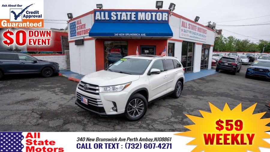 2019 Toyota Highlander XLE V6 AWD (Natl), available for sale in Perth Amboy, New Jersey | All State Motor Inc. Perth Amboy, New Jersey 2019 Toyota Highlander XLE V6 AWD (Natl), available for sale in Perth Amboy, New Jersey | All State Motor Inc. Perth Amboy, New Jersey