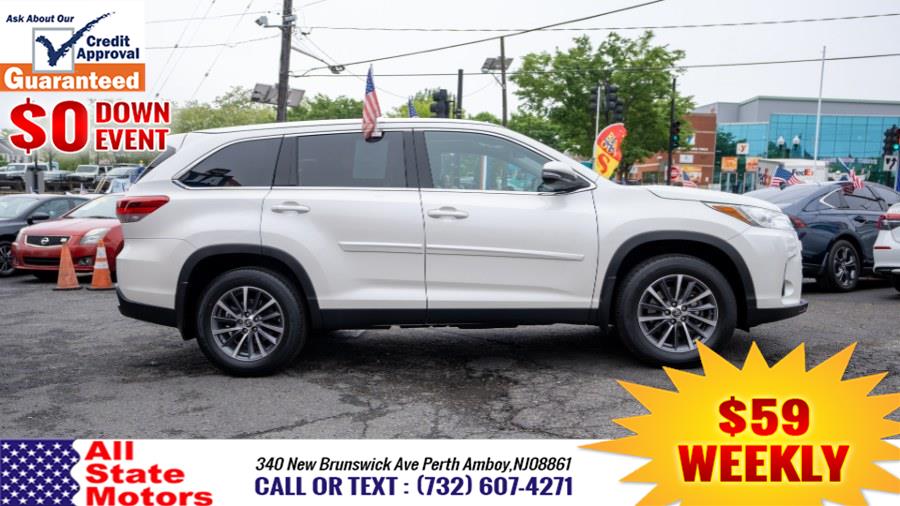 2019 Toyota Highlander XLE V6 AWD (Natl), available for sale in Perth Amboy, New Jersey | All State Motor Inc. Perth Amboy, New Jersey 2019 Toyota Highlander XLE V6 AWD (Natl), available for sale in Perth Amboy, New Jersey | All State Motor Inc. Perth Amboy, New Jersey
