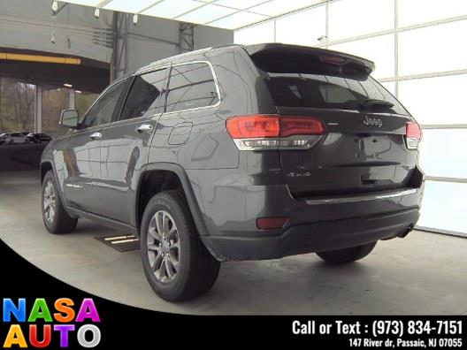 2015 Jeep Grand Cherokee 4WD 4dr Limited, available for sale in Passaic, New Jersey | Nasa Auto. Passaic, New Jersey 2015 Jeep Grand Cherokee 4WD 4dr Limited, available for sale in Passaic, New Jersey | Nasa Auto. Passaic, New Jersey
