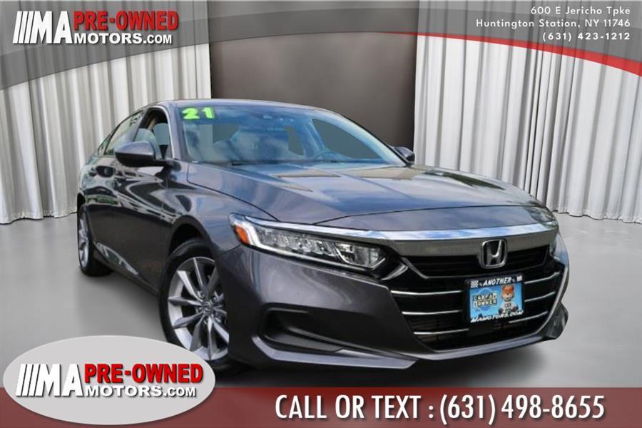 Used 2021 Honda Accord Sedan in Huntington Station, New York | M & A Motors. Huntington Station, New York