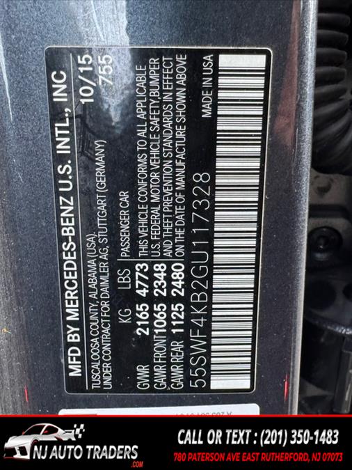 2016 Mercedes-Benz C-Class 4dr Sdn C 300 Sport 4MATIC, available for sale in East Rutherford, New Jersey | NJ Auto Traders. East Rutherford, New Jersey 2016 Mercedes-Benz C-Class 4dr Sdn C 300 Sport 4MATIC, available for sale in East Rutherford, New Jersey | NJ Auto Traders. East Rutherford, New Jersey