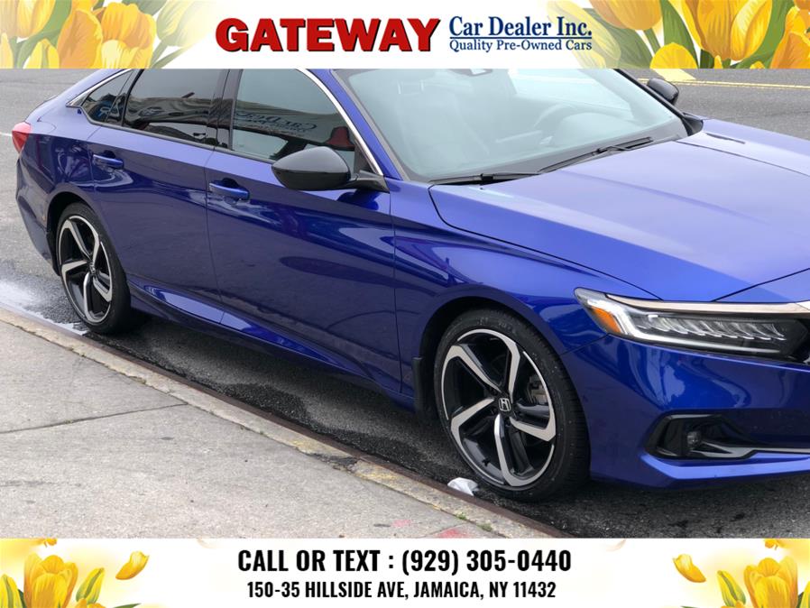 2022 Honda Accord Sedan Sport 2.0T Auto, available for sale in Jamaica, New York | Gateway Car Dealer Inc. Jamaica, New York 2022 Honda Accord Sedan Sport 2.0T Auto, available for sale in Jamaica, New York | Gateway Car Dealer Inc. Jamaica, New York