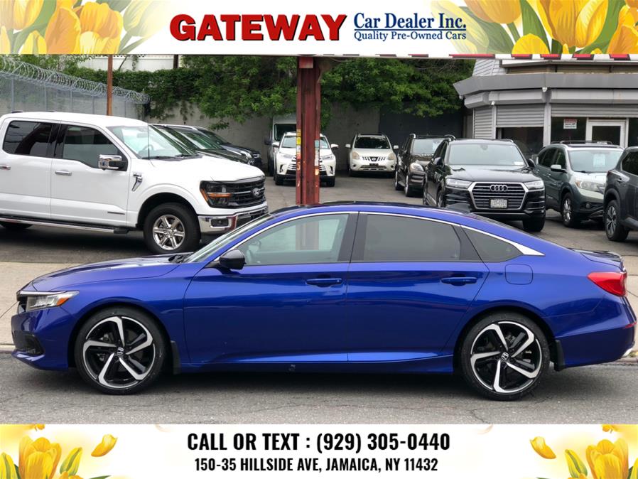 2022 Honda Accord Sedan Sport 2.0T Auto, available for sale in Jamaica, New York | Gateway Car Dealer Inc. Jamaica, New York 2022 Honda Accord Sedan Sport 2.0T Auto, available for sale in Jamaica, New York | Gateway Car Dealer Inc. Jamaica, New York