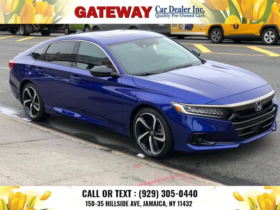 2022 Honda Accord Sedan Sport 2.0T Auto, available for sale in Jamaica, New York | Gateway Car Dealer Inc. Jamaica, New York 2022 Honda Accord Sedan Sport 2.0T Auto, available for sale in Jamaica, New York | Gateway Car Dealer Inc. Jamaica, New York