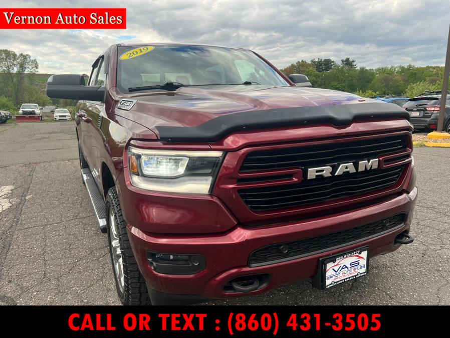 2019 Ram 1500 Big Horn/Lone Star 4x4 Crew Cab 6''4" Box, available for sale in Manchester, Connecticut | Vernon Auto Sale & Service. Manchester, Connecticut 2019 Ram 1500 Big Horn/Lone Star 4x4 Crew Cab 6''4" Box, available for sale in Manchester, Connecticut | Vernon Auto Sale & Service. Manchester, Connecticut