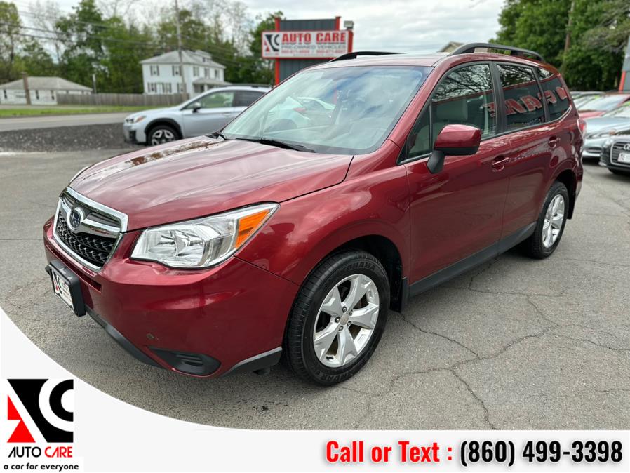 2015 Subaru Forester 4dr CVT 2.5i Premium PZEV, available for sale in Vernon , Connecticut | Auto Care Motors. Vernon , Connecticut 2015 Subaru Forester 4dr CVT 2.5i Premium PZEV, available for sale in Vernon , Connecticut | Auto Care Motors. Vernon , Connecticut
