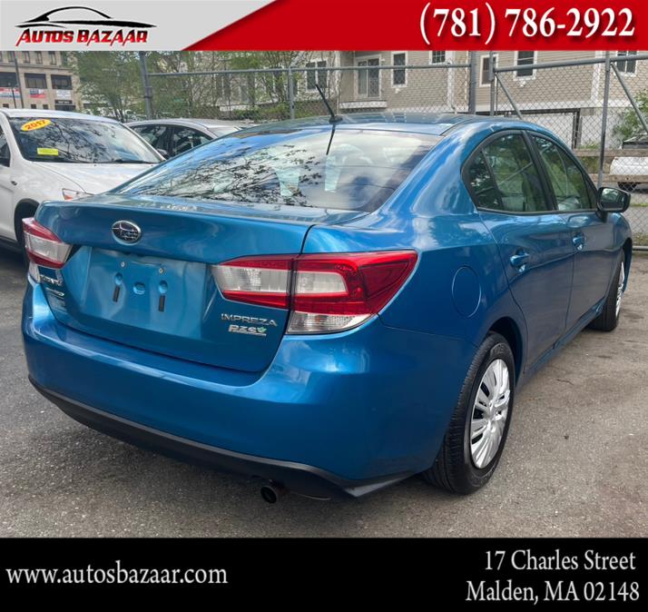 2017 Subaru Impreza 2.0i 4-door Manual, available for sale in Malden, Massachusetts | Auto Bazaar. Malden, Massachusetts 2017 Subaru Impreza 2.0i 4-door Manual, available for sale in Malden, Massachusetts | Auto Bazaar. Malden, Massachusetts