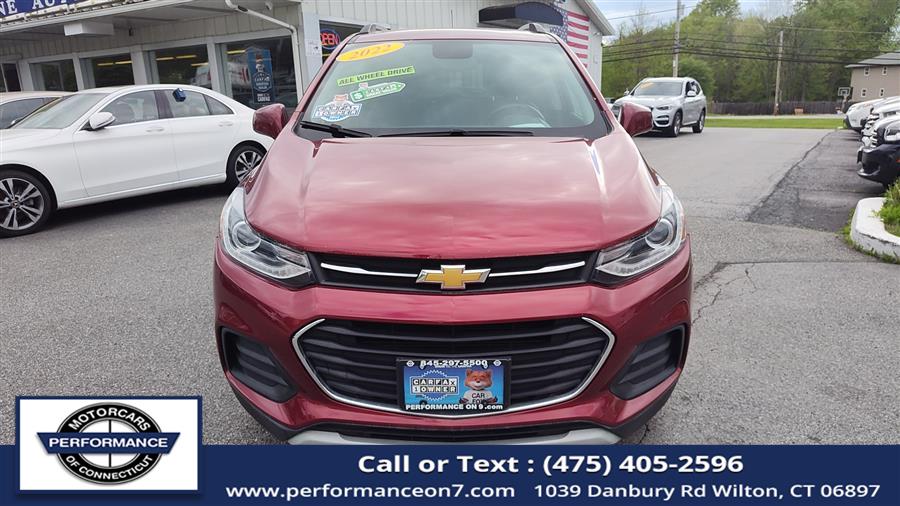 2022 Chevrolet Trax AWD 4dr LT, available for sale in Wilton, Connecticut | Performance Motor Cars Of Connecticut LLC. Wilton, Connecticut 2022 Chevrolet Trax AWD 4dr LT, available for sale in Wilton, Connecticut | Performance Motor Cars Of Connecticut LLC. Wilton, Connecticut
