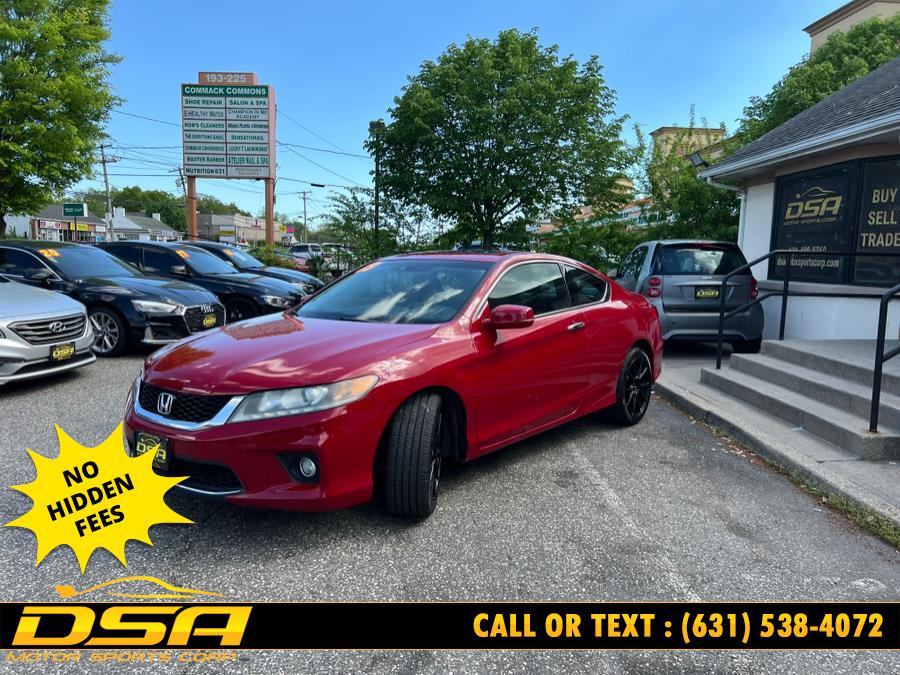 2013 Honda Accord Cpe 2dr V6 Man EX-L, available for sale in Commack, New York | DSA Motor Sports Corp. Commack, New York 2013 Honda Accord Cpe 2dr V6 Man EX-L, available for sale in Commack, New York | DSA Motor Sports Corp. Commack, New York