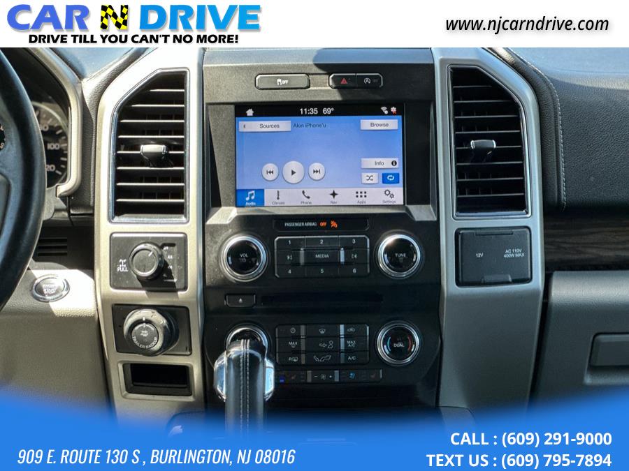 2018 Ford F-150 Lariat SuperCrew 5.5-ft. Bed 4WD, available for sale in Burlington, New Jersey | Car N Drive. Burlington, New Jersey 2018 Ford F-150 Lariat SuperCrew 5.5-ft. Bed 4WD, available for sale in Burlington, New Jersey | Car N Drive. Burlington, New Jersey