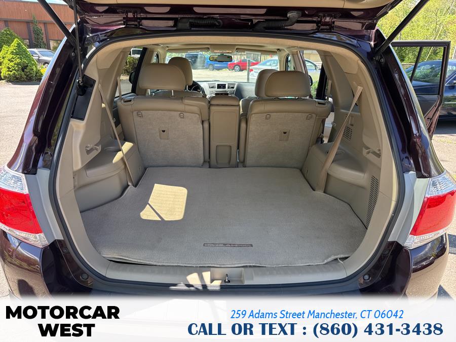 2011 Toyota Highlander 4WD 4dr V6 Limited, available for sale in Manchester, Connecticut | Motorcar West. Manchester, Connecticut 2011 Toyota Highlander 4WD 4dr V6 Limited, available for sale in Manchester, Connecticut | Motorcar West. Manchester, Connecticut