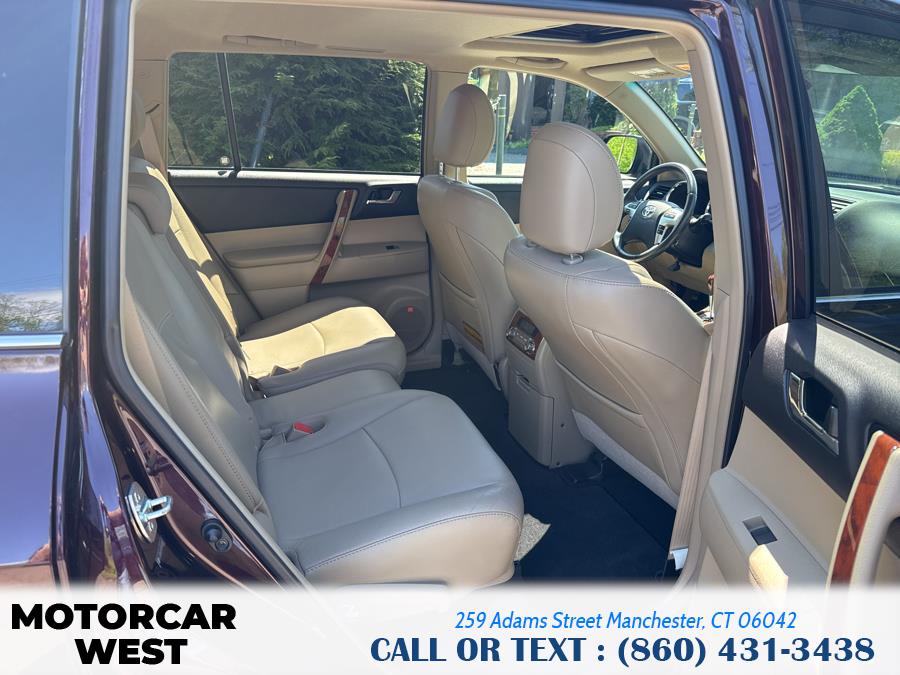 2011 Toyota Highlander 4WD 4dr V6 Limited, available for sale in Manchester, Connecticut | Motorcar West. Manchester, Connecticut 2011 Toyota Highlander 4WD 4dr V6 Limited, available for sale in Manchester, Connecticut | Motorcar West. Manchester, Connecticut
