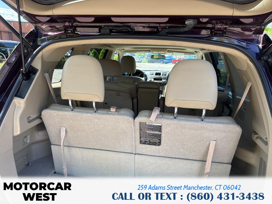 2011 Toyota Highlander 4WD 4dr V6 Limited, available for sale in Manchester, Connecticut | Motorcar West. Manchester, Connecticut 2011 Toyota Highlander 4WD 4dr V6 Limited, available for sale in Manchester, Connecticut | Motorcar West. Manchester, Connecticut