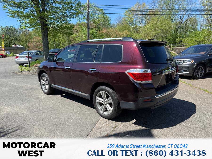 2011 Toyota Highlander 4WD 4dr V6 Limited, available for sale in Manchester, Connecticut | Motorcar West. Manchester, Connecticut 2011 Toyota Highlander 4WD 4dr V6 Limited, available for sale in Manchester, Connecticut | Motorcar West. Manchester, Connecticut