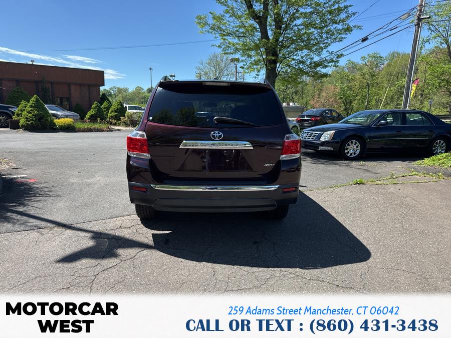 2011 Toyota Highlander 4WD 4dr V6 Limited, available for sale in Manchester, Connecticut | Motorcar West. Manchester, Connecticut 2011 Toyota Highlander 4WD 4dr V6 Limited, available for sale in Manchester, Connecticut | Motorcar West. Manchester, Connecticut