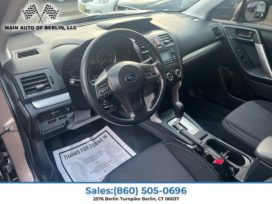 2015 Subaru Forester 4dr CVT 2.5i PZEV, available for sale in Berlin, Connecticut | Main Auto of Berlin. Berlin, Connecticut 2015 Subaru Forester 4dr CVT 2.5i PZEV, available for sale in Berlin, Connecticut | Main Auto of Berlin. Berlin, Connecticut