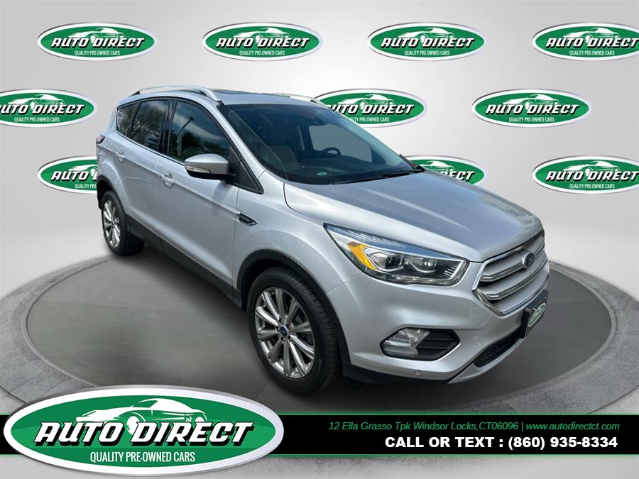 2018 Ford Escape Titanium 4WD, available for sale in Windsor Locks, Connecticut | Auto Direct LLC. Windsor Locks, Connecticut 2018 Ford Escape Titanium 4WD, available for sale in Windsor Locks, Connecticut | Auto Direct LLC. Windsor Locks, Connecticut