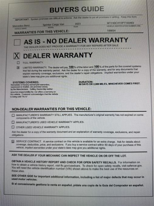 2023 Mercedes-benz Sprinter Cargo Van 2500 HR RWD, available for sale in Maple Shade, New Jersey | Car Revolution. Maple Shade, New Jersey 2023 Mercedes-benz Sprinter Cargo Van 2500 HR RWD, available for sale in Maple Shade, New Jersey | Car Revolution. Maple Shade, New Jersey